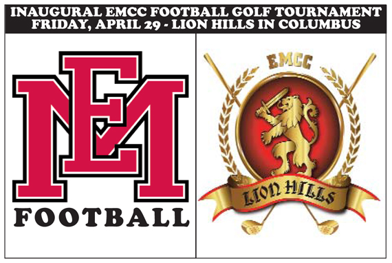 Inaugural EMCC Football Golf Tournament slated for April 29 at Lion Hills in Columbus