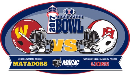 No. 1 EMCC set to meet No. 2 Arizona Western for 2017 NJCAA football title in Mississippi Bowl X