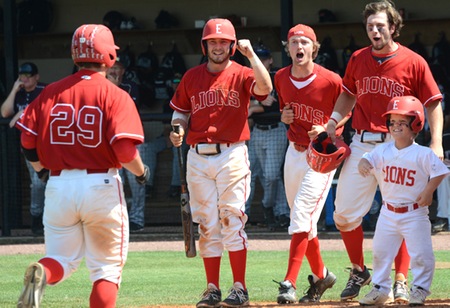 No. 7 EMCC Lions clinch first division baseball title since 1998 with 14-11 comeback home win over Northeast Mississippi