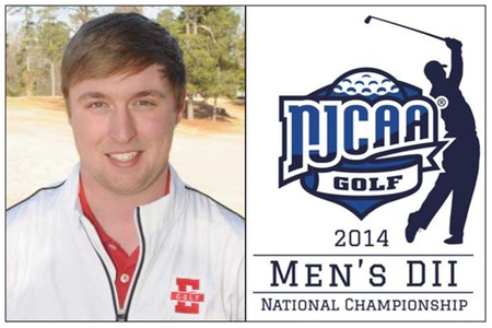 EMCC freshman Hunter Harmon completes competition at NJCAA Division II Golf Championship